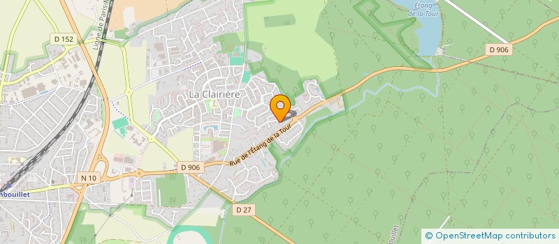 localisation de l'entreprise MONSIEUR ADRIEN TROUSSEL  RAMBOUILLET