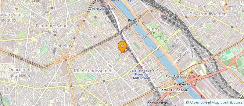 localisation de l'entreprise MONSIEUR ADRIEN TRUDELLE  PARIS