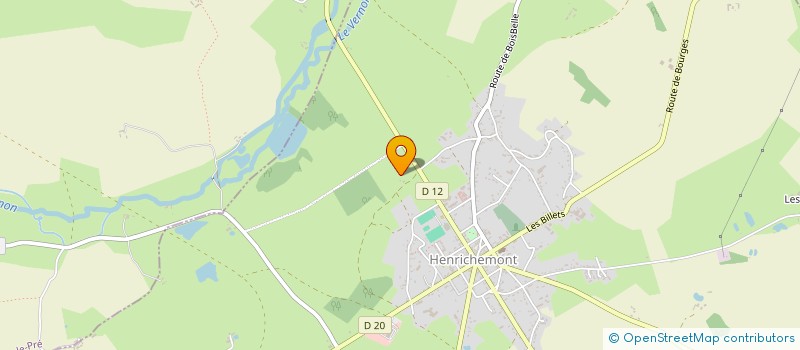 localisation de l'entreprise MONSIEUR ADRIEN TUAL  HENRICHEMONT