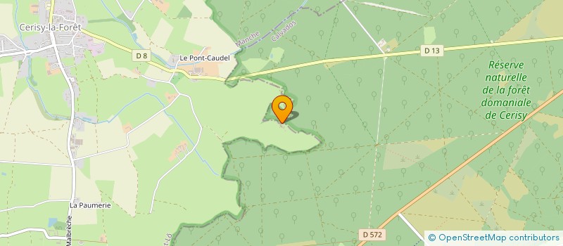 localisation de l'entreprise MONSIEUR ADRIEN TURMET à CERISY-LA-FORET
