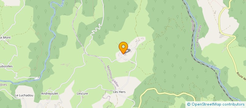 localisation de l'entreprise MONSIEUR ADRIEN VACHERON  SAINT-PREJET-D ALLIER