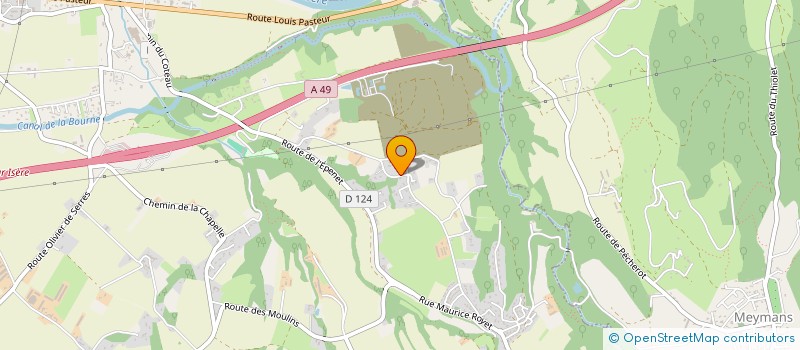 localisation de l'entreprise MONSIEUR ADRIEN VALET à CHATUZANGE-LE-GOUBET