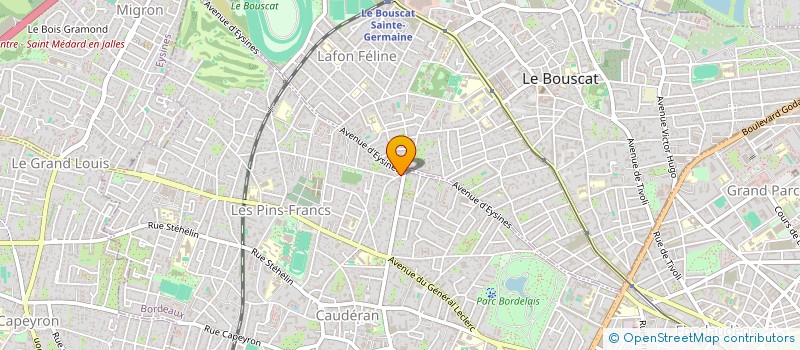 localisation de l'entreprise MONSIEUR ADRIEN VALETTE  BORDEAUX