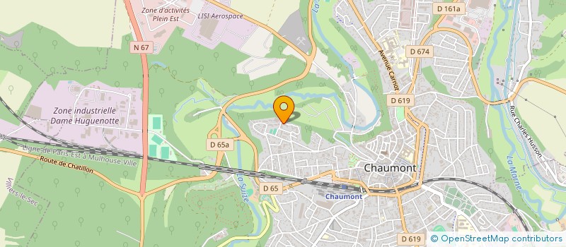 localisation de l'entreprise MONSIEUR ADRIEN VALLEE à CHAUMONT