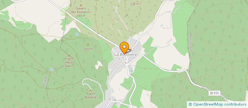 localisation de l'entreprise MONSIEUR ADRIEN VALLIER  LA BOISSIERE