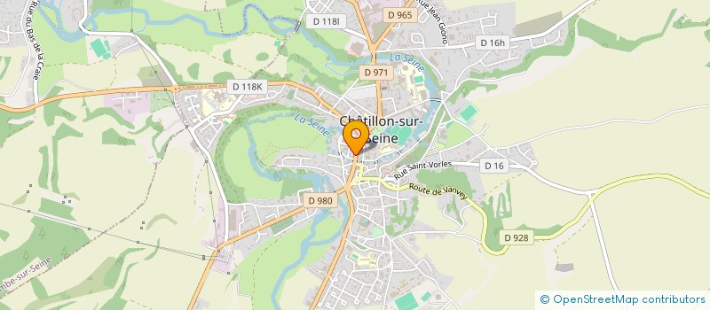 localisation de l'entreprise MONSIEUR ADRIEN VAN-IMBECK  CHATILLON-SUR-SEINE