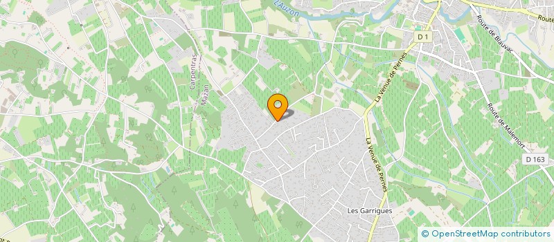 localisation de l'entreprise MONSIEUR ADRIEN VANDENHOVE  MAZAN