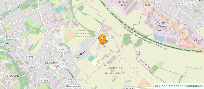 localisation de l'entreprise MONSIEUR ADRIEN VANNOOTE à MANDRES-LES-ROSES