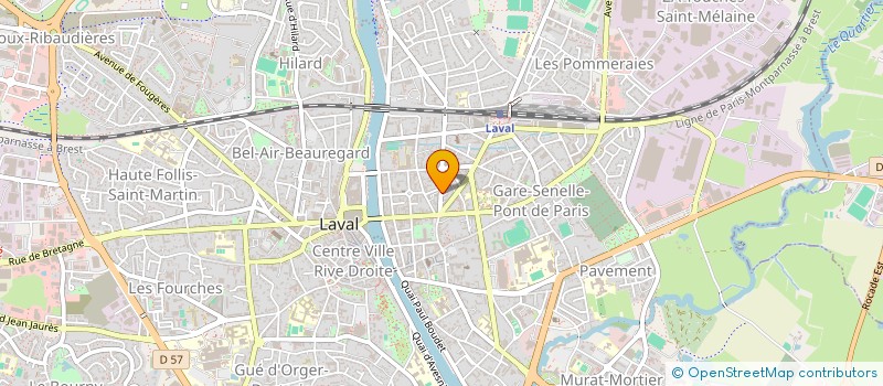 localisation de l'entreprise MONSIEUR ADRIEN VARICHE à LAVAL