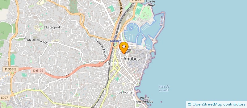 localisation de l'entreprise MONSIEUR ADRIEN VERDIER  ANTIBES