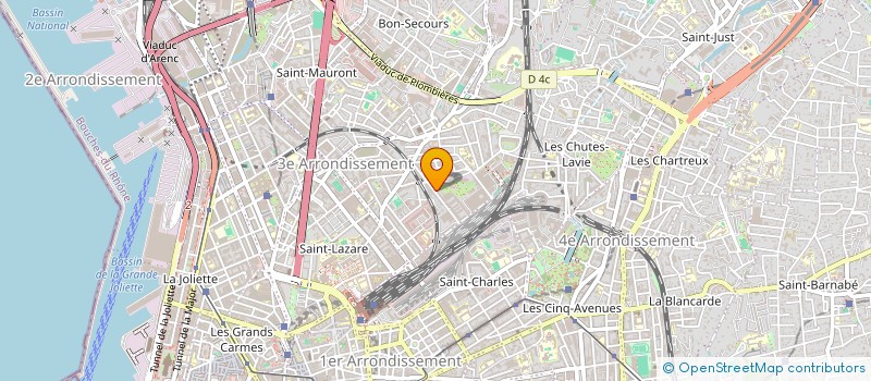 localisation de l'entreprise MONSIEUR ADRIEN VESCOVI à MARSEILLE