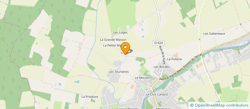 localisation de l'entreprise MONSIEUR ADRIEN VEZIN à DONNERY