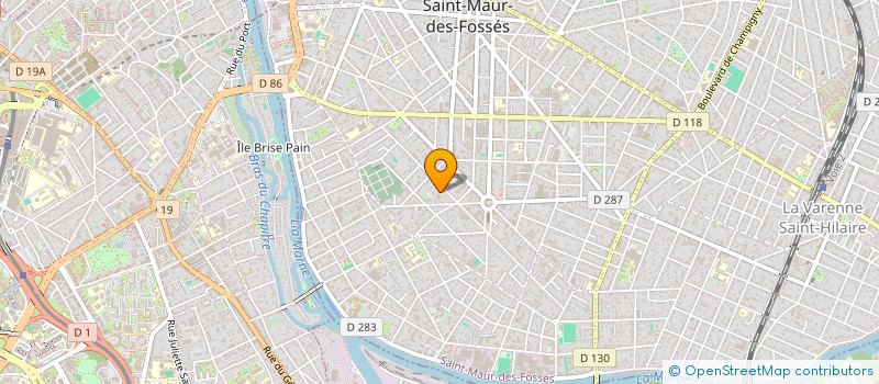 localisation de l'entreprise MONSIEUR ADRIEN VIDAL à SAINT-MAUR-DES-FOSSES