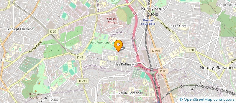 localisation de l'entreprise MONSIEUR ADRIEN VILAR à MONTREUIL