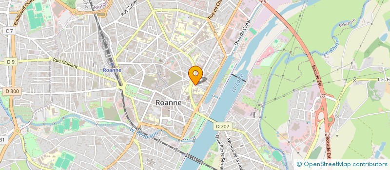 localisation de l'entreprise MONSIEUR ADRIEN VILLARD  ROANNE