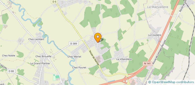 localisation de l'entreprise MONSIEUR ADRIEN VILTET à RIVIERES