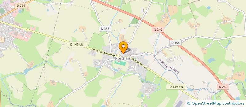 localisation de l'entreprise MONSIEUR ADRIEN VIOLEAU  MAULEON