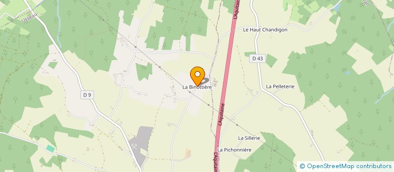 localisation de l'entreprise MONSIEUR ADRIEN VIROLLEAU à SAINT-CHRISTOPHE