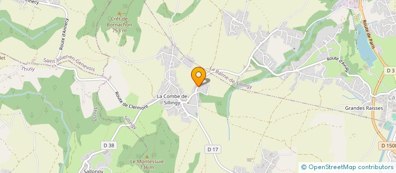 localisation de l'entreprise MONSIEUR ADRIEN VITTUPIER  SILLINGY