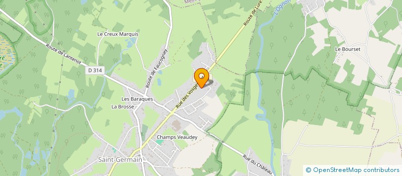 localisation de l'entreprise MONSIEUR ADRIEN VOIRIN  SAINT-GERMAIN