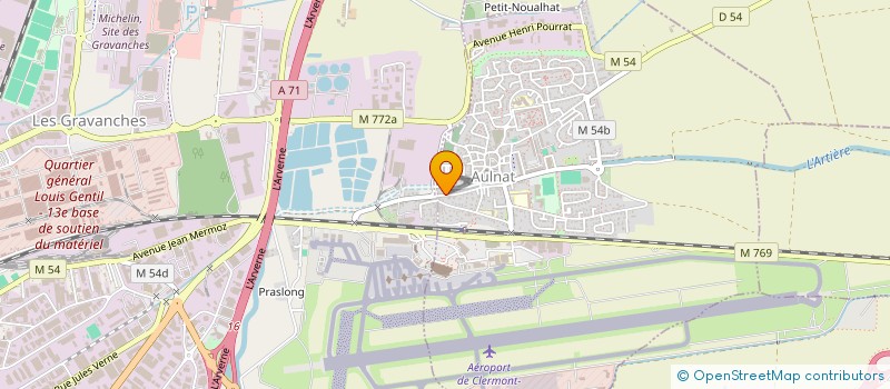 localisation de l'entreprise MONSIEUR ADRIEN WALCH  AULNAT