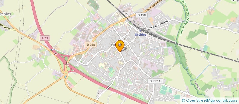 localisation de l'entreprise MONSIEUR ADRIEN WATTERLOT  ORCHIES