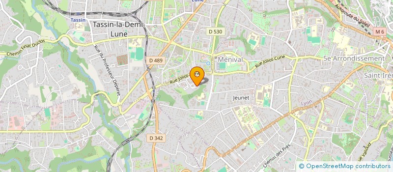 localisation de l'entreprise MONSIEUR ADRIEN XAVIER à LYON