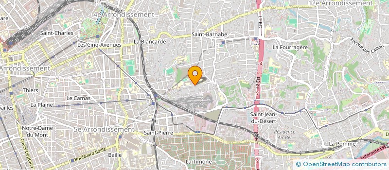 localisation de l'entreprise MONSIEUR ADRIEN XIBERRAS  MARSEILLE