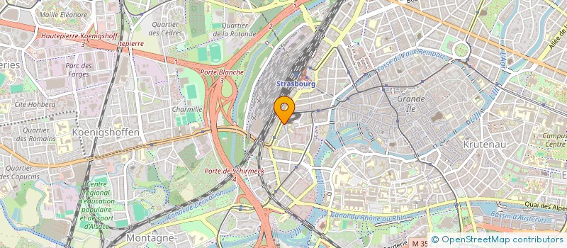 localisation de l'entreprise MONSIEUR ADRIEN YEUNG à STRASBOURG