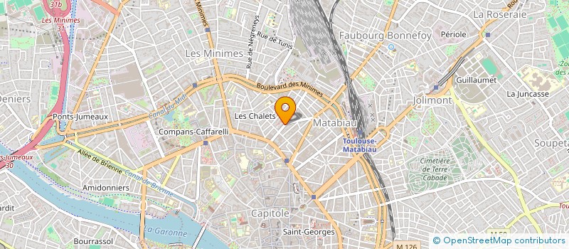 localisation de l'entreprise MONSIEUR ADRIEN YOUSSOUF à TOULOUSE