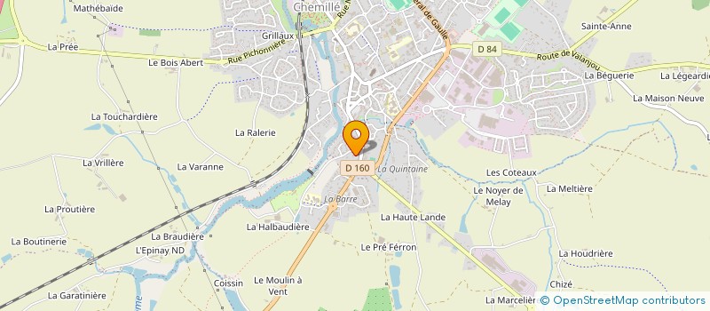 localisation de l'entreprise MONSIEUR ADRIEN YVARD à CHEMILLE-EN-ANJOU