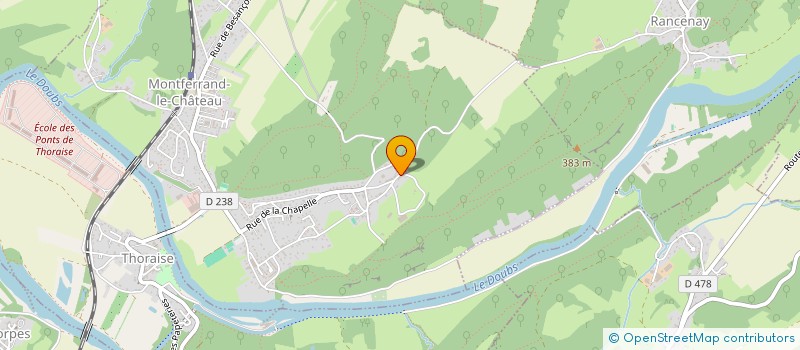 localisation de l'entreprise MONSIEUR ADRIEN ZEDAK  MONTFERRAND-LE-CHATEAU