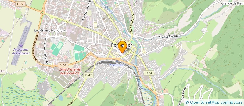 localisation de l'entreprise MONSIEUR ADRIEN ZLOBINSKI  CHAFFOIS