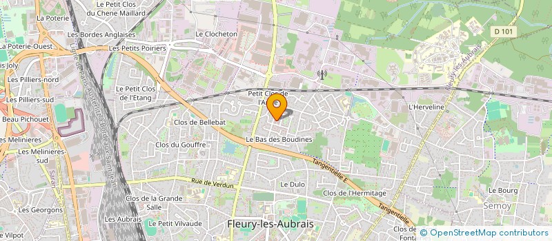 localisation de l'entreprise MONSIEUR ADULAI DJALO à FLEURY-LES-AUBRAIS