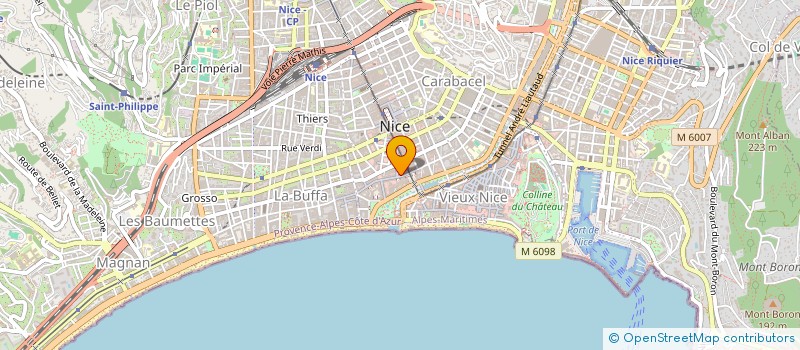 localisation de l'entreprise MONSIEUR ADYLSON SEMEDO SILVA à NICE