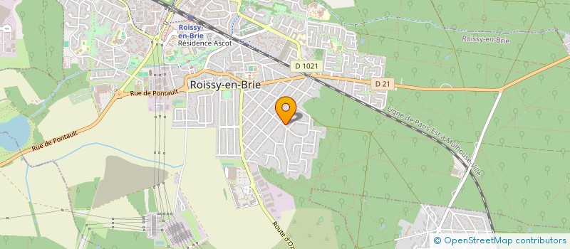 localisation de l'entreprise MONSIEUR ADYSON MENDES VARELA  ROISSY-EN-BRIE