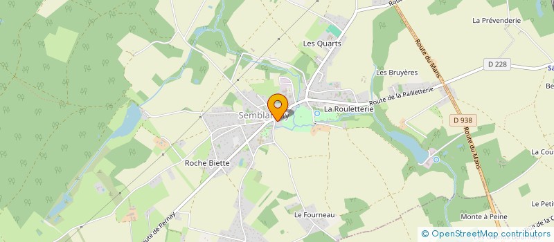 localisation de l'entreprise MONSIEUR AEL LOUBOUTIN  SEMBLANCAY