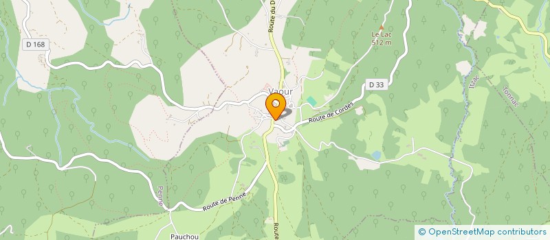 localisation de l'entreprise MONSIEUR AEL WILLIAMS  VAOUR