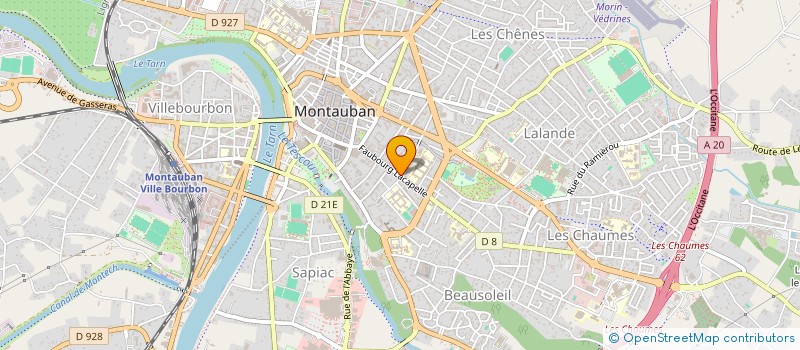 localisation de l'entreprise MONSIEUR AELIAN HINGERT  MONTAUBAN