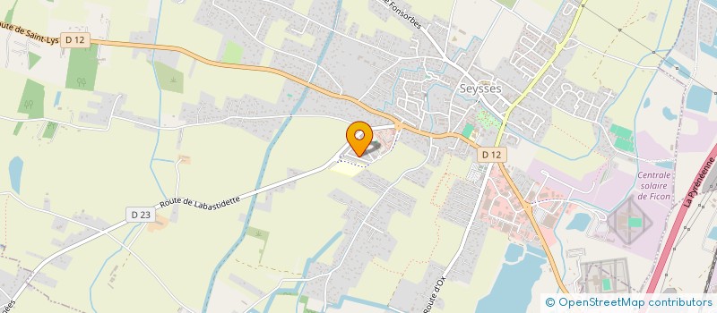 localisation de l'entreprise MONSIEUR AEMAN NOUARI  MURET