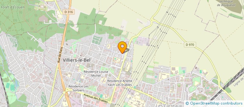 localisation de l'entreprise MONSIEUR AEUOB JAN  VILLIERS-LE-BEL