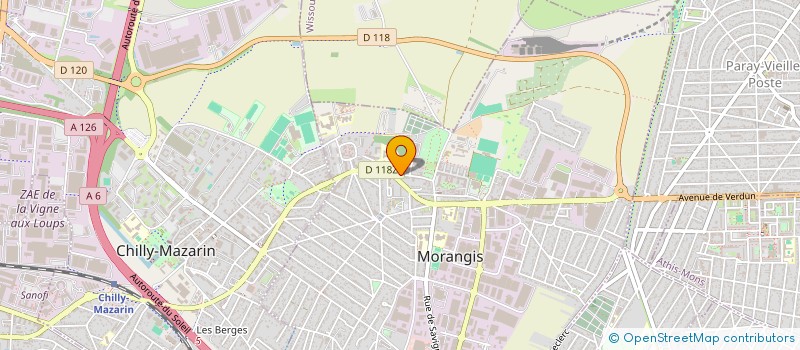 localisation de l'entreprise MONSIEUR AFELIKE AYEH  MOISSY-CRAMAYEL