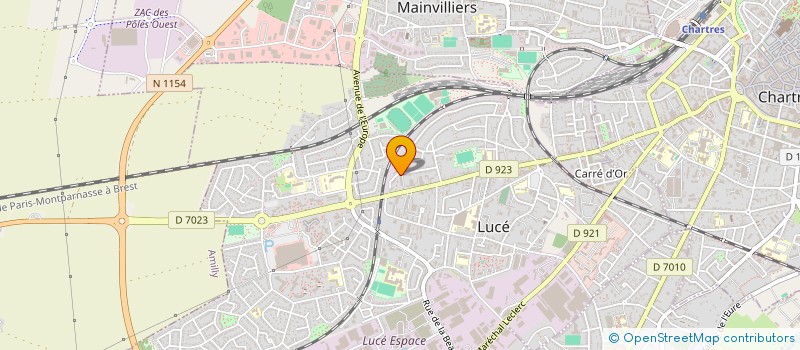 localisation de l'entreprise MONSIEUR AFFA IBRAHIM MAHAMOUD  LUCE