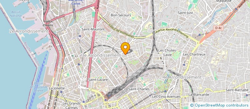 localisation de l'entreprise MONSIEUR AFFIF BELMILOUD à MARSEILLE