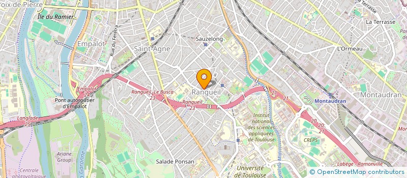 localisation de l'entreprise MONSIEUR AFID AFID  TOULOUSE