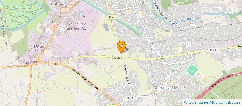 localisation de l'entreprise MONSIEUR AFID AIT-ABBAS à GIGNAC-LA-NERTHE