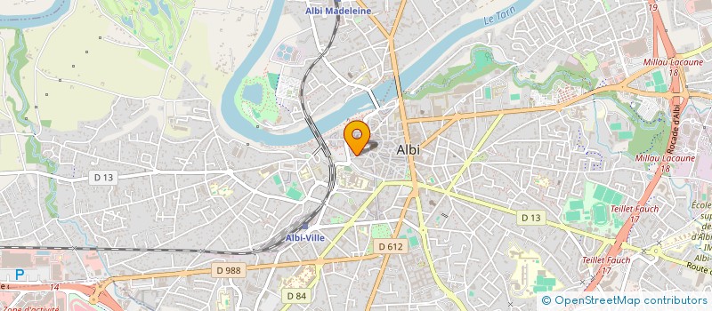 localisation de l'entreprise MONSIEUR AFIF BELABDOUN à ALBI