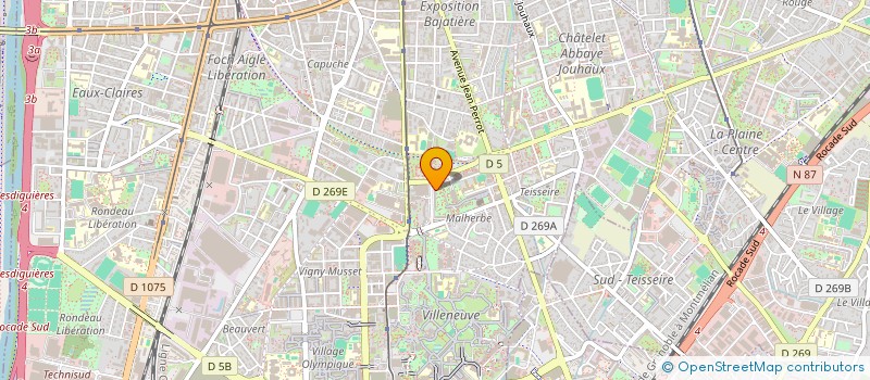 localisation de l'entreprise MONSIEUR AFIF MEDJAHED à GRENOBLE