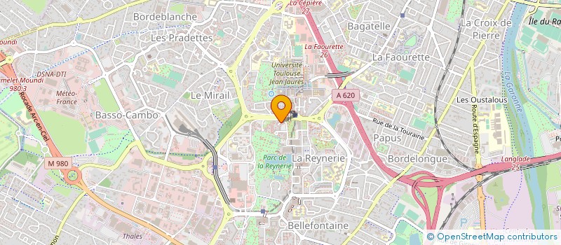 localisation de l'entreprise MONSIEUR AFIF SENOUSSA à TOULOUSE