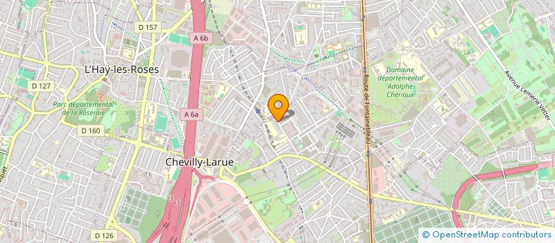 localisation de l'entreprise MONSIEUR AFIF SOUEI  CHEVILLY-LARUE